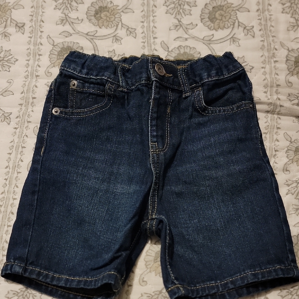 Kids Blue Denim Shorts